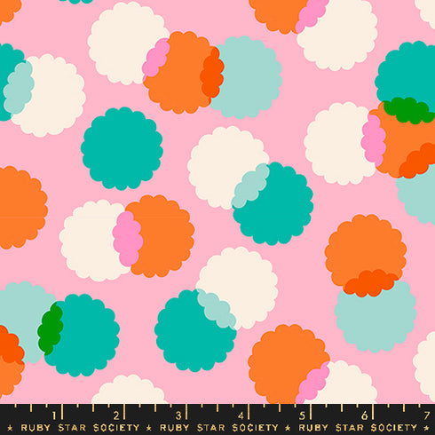 Eye Candy Puffs in Posy - Ruby Star Society Sold by the Half Yard